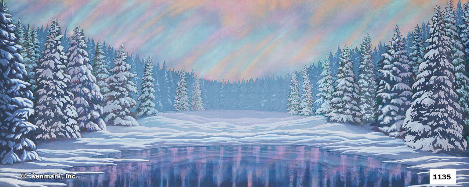 2061 Snow Forest with Pond