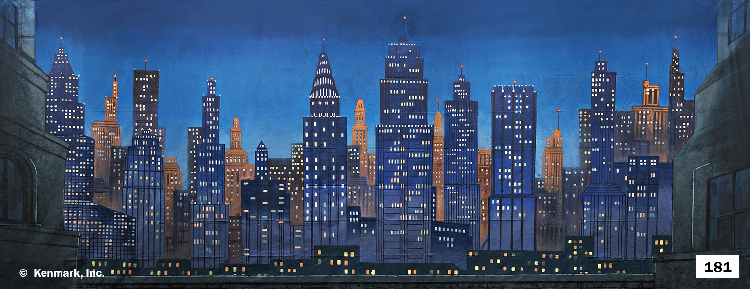216 City Skyline at Night