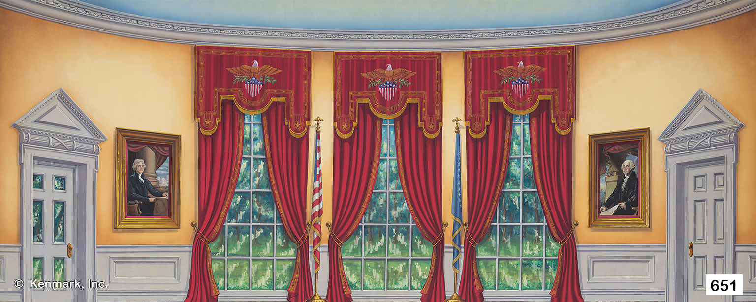 1968 White House Interior