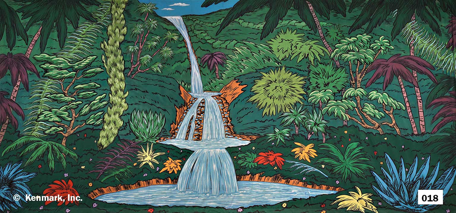69 Jungle with Waterfall