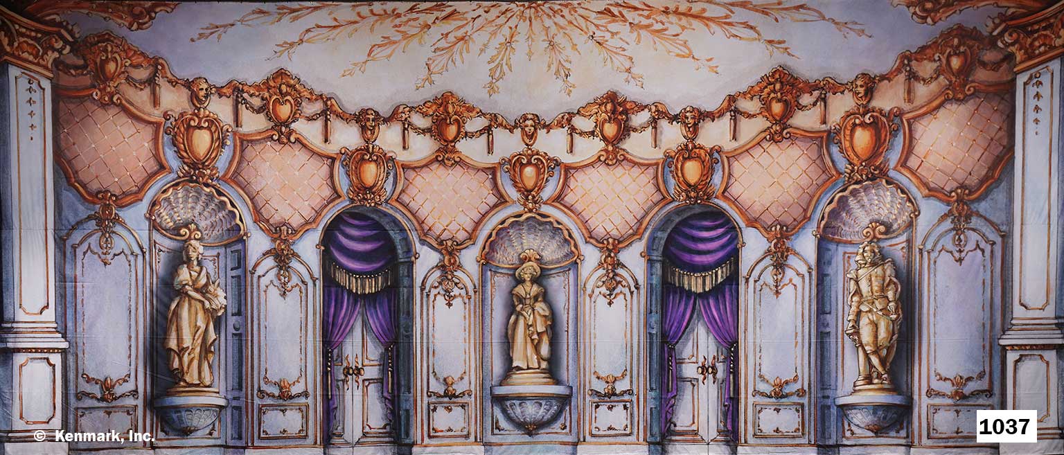 40 Versailles Ballroom with Statues