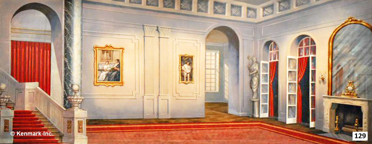167 Mansion Interior with Stairs