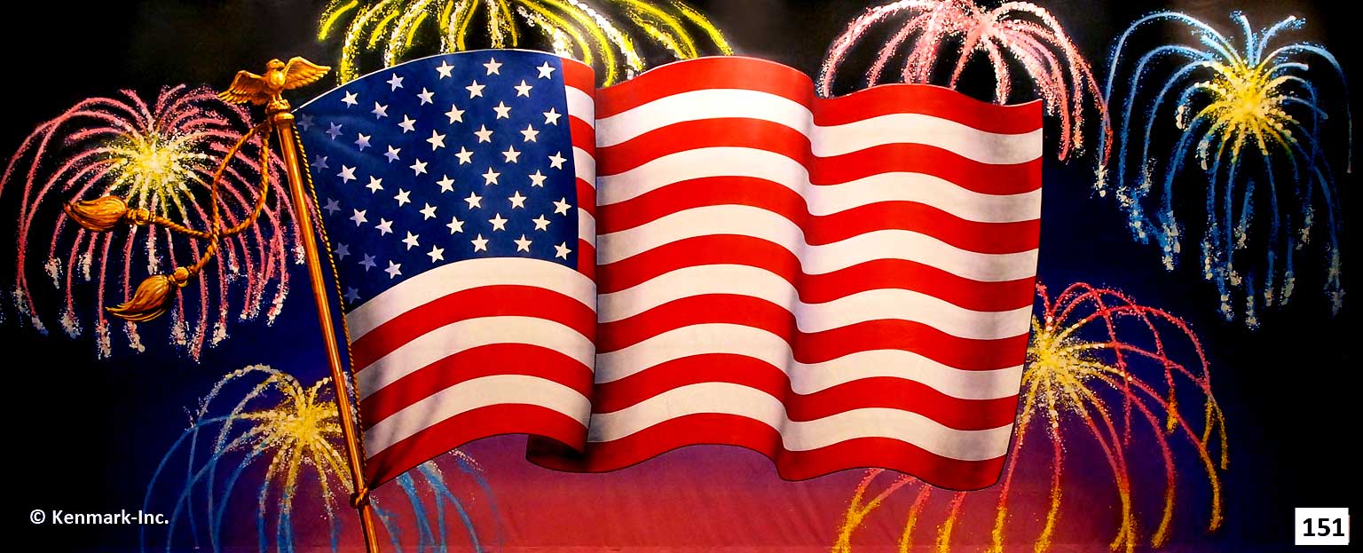 188 50 Stars and Stripes