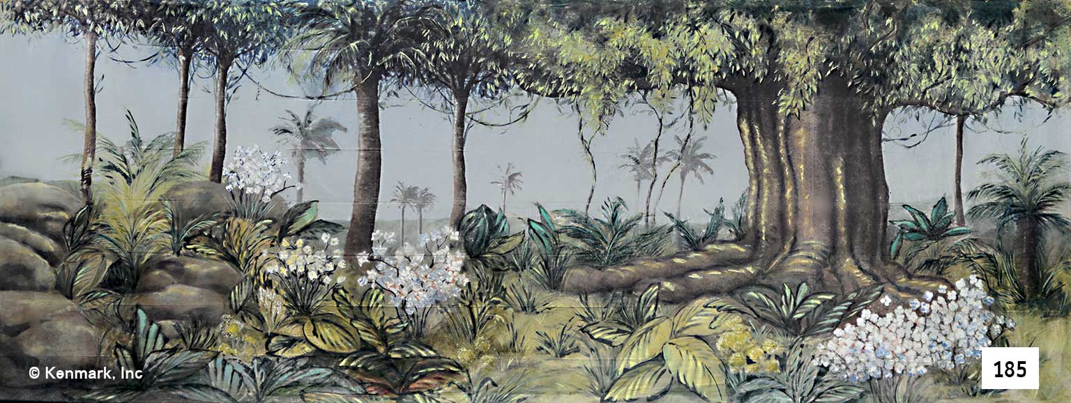 219 Jungle with Flowers