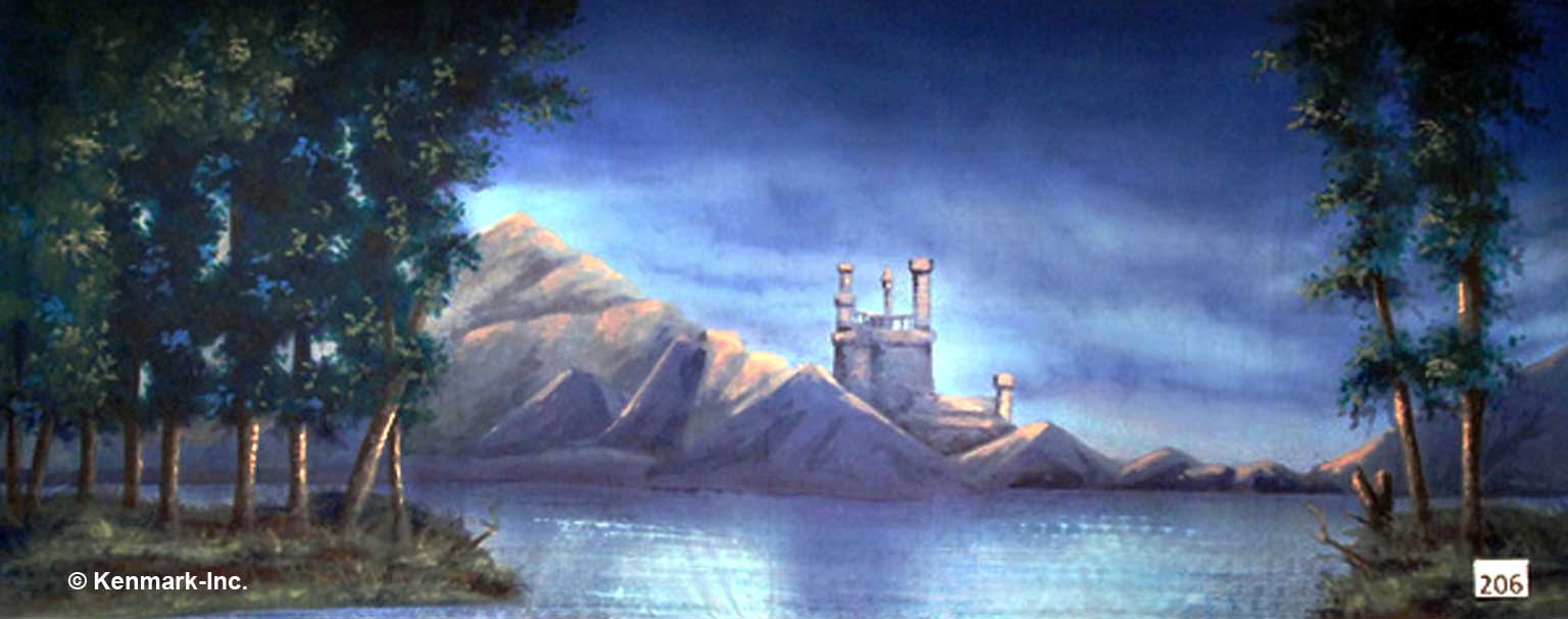 239 Lake with Castle