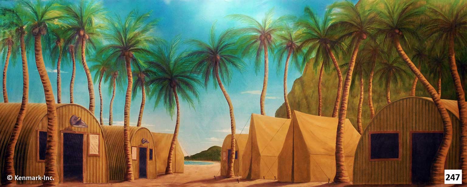D247 Quonset Hut and Tent Barracks