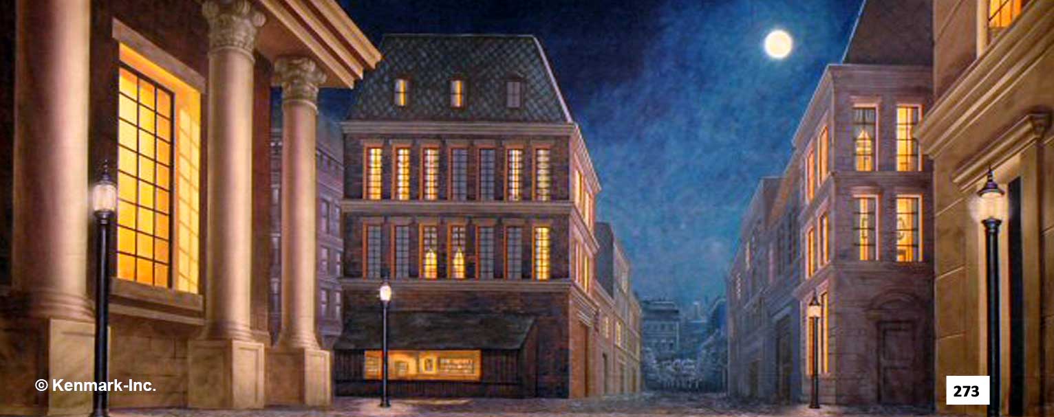 303 London Street at Night