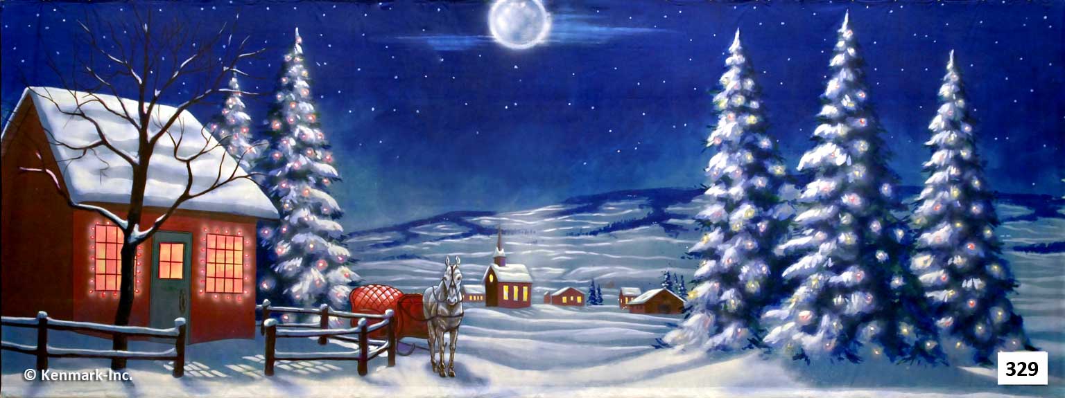 351 Christmas Scene