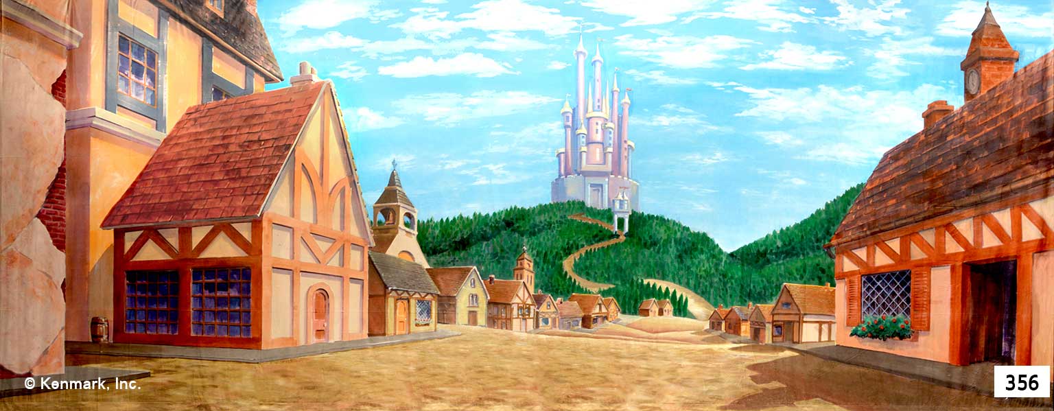 1551 Fairy Tale Village with Castle