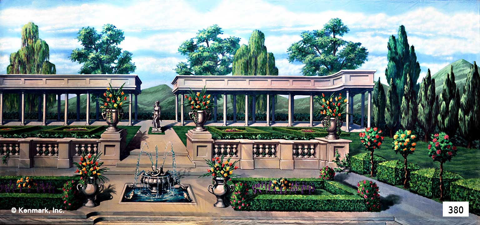 397 Garden Scene