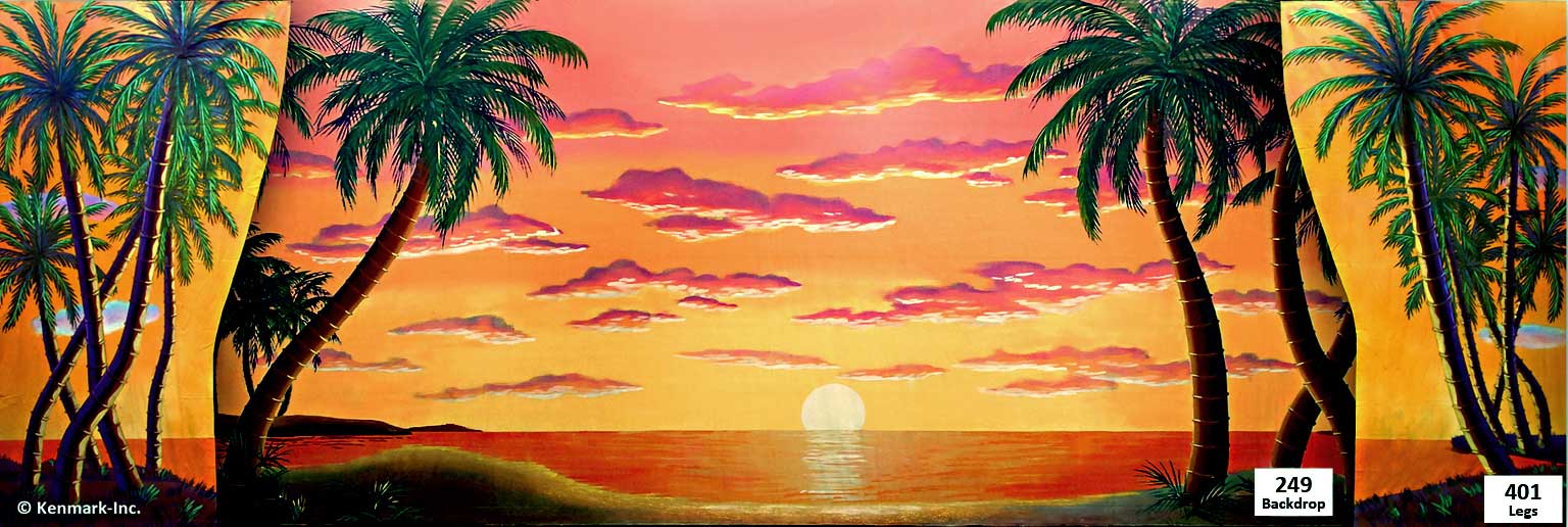 D401 Palm Tree Legs