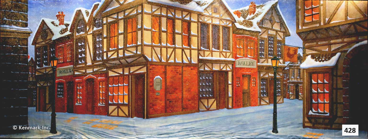 438 City Winter Scene