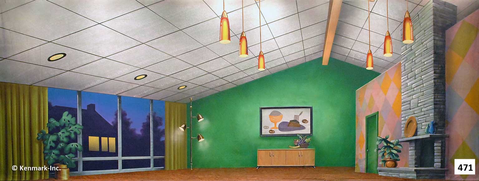 ED471 1950s Living Room