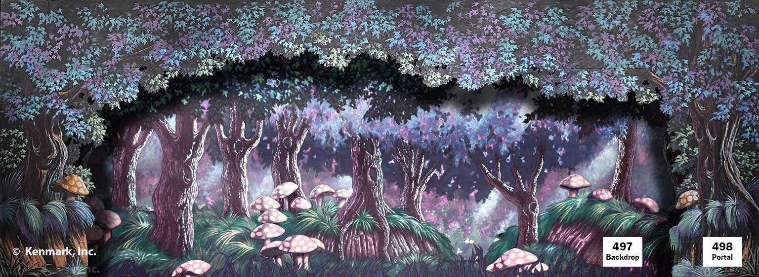 ED498 Neverland Forest Portal with 497 Forest