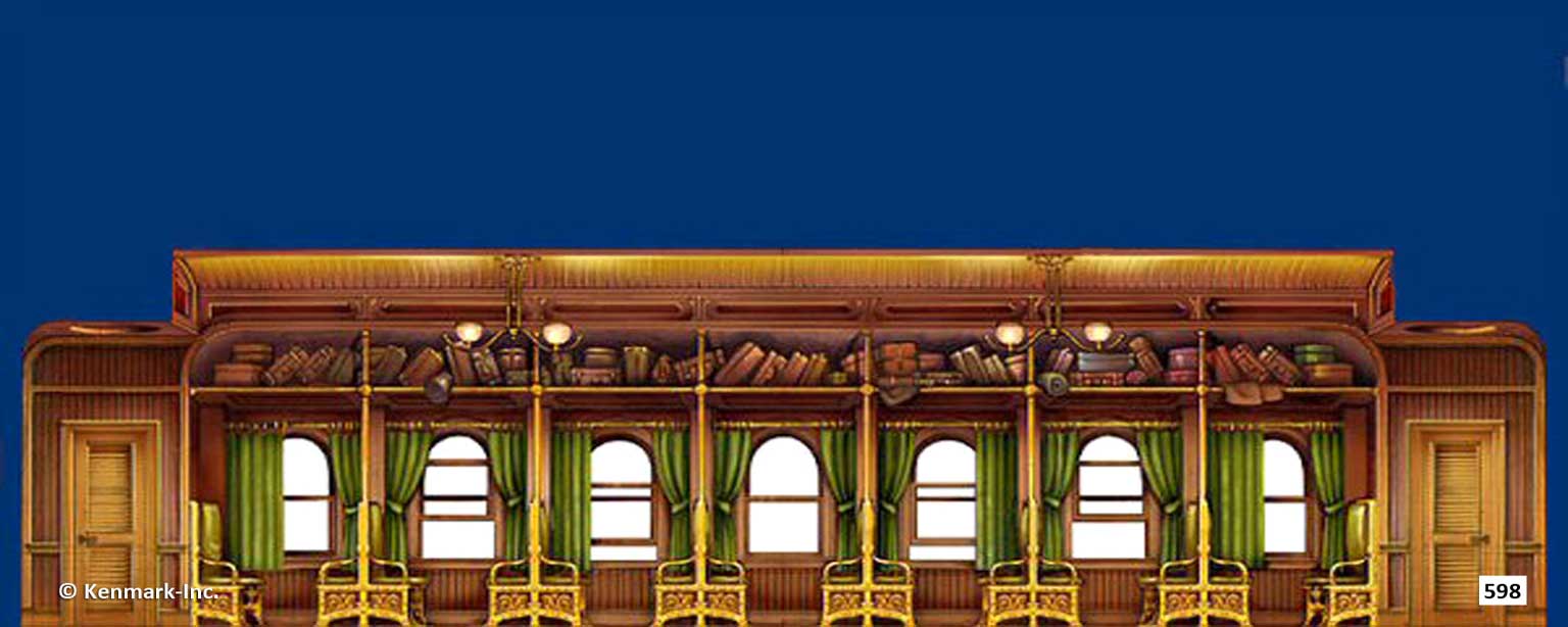 ED598 Railroad Coach Interior