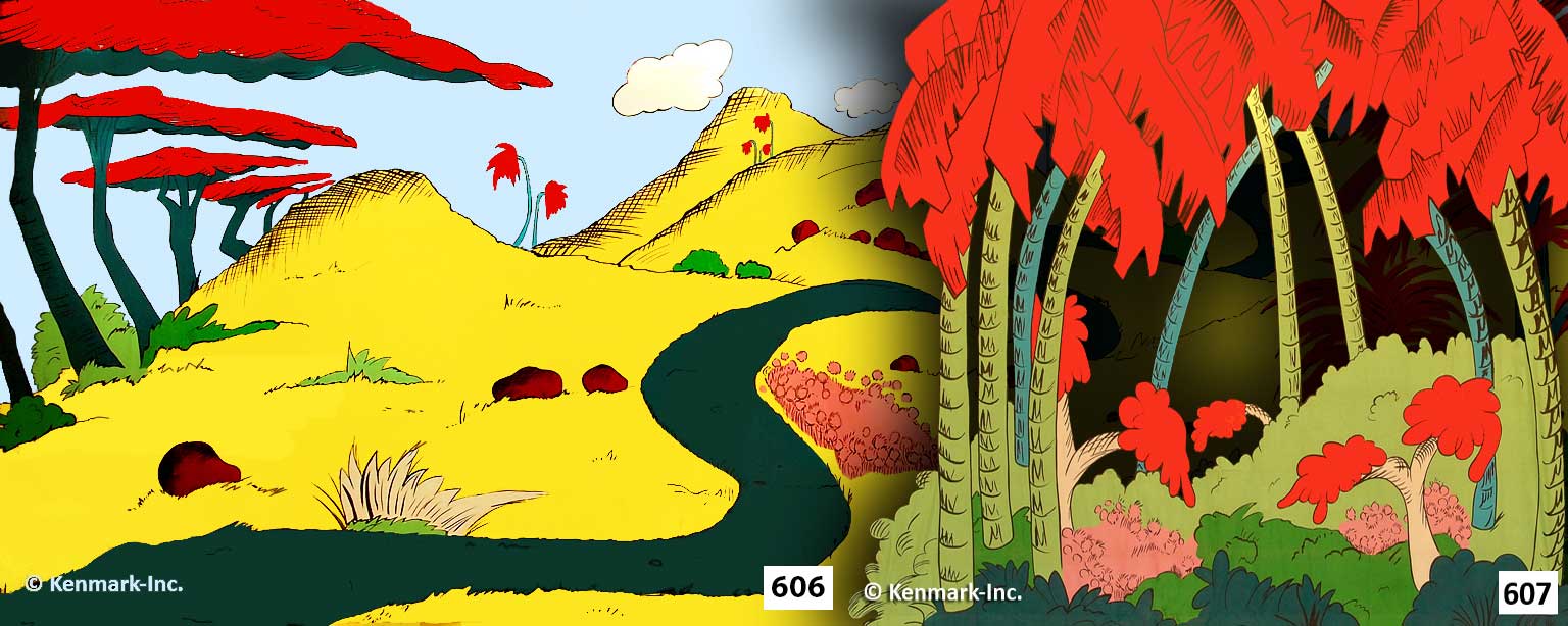 ED606 Jungle of Nool with 607 TAB