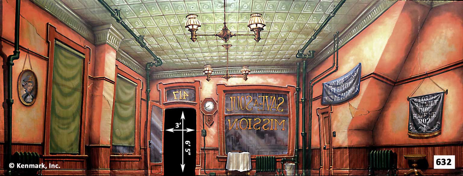 ED632 Mission Interior with dimensions