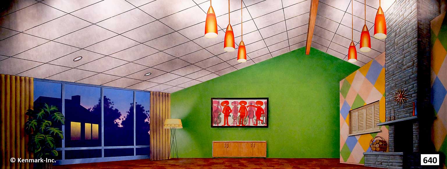 ED640 1950s Living Room