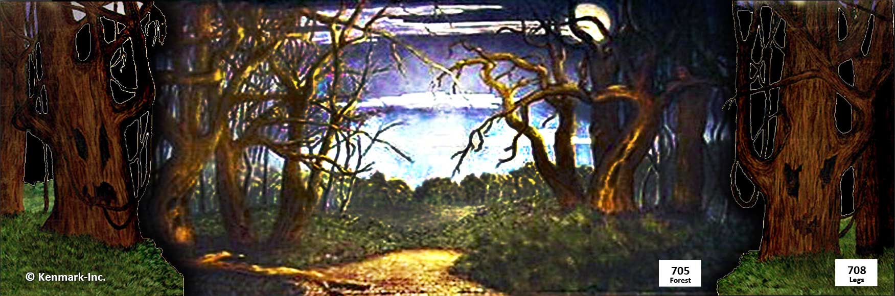 ED708 Forest Legs with Forest