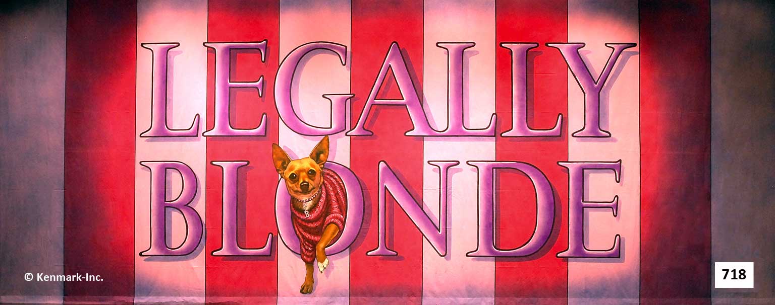 ED718 Legally Blonde Act Curtain