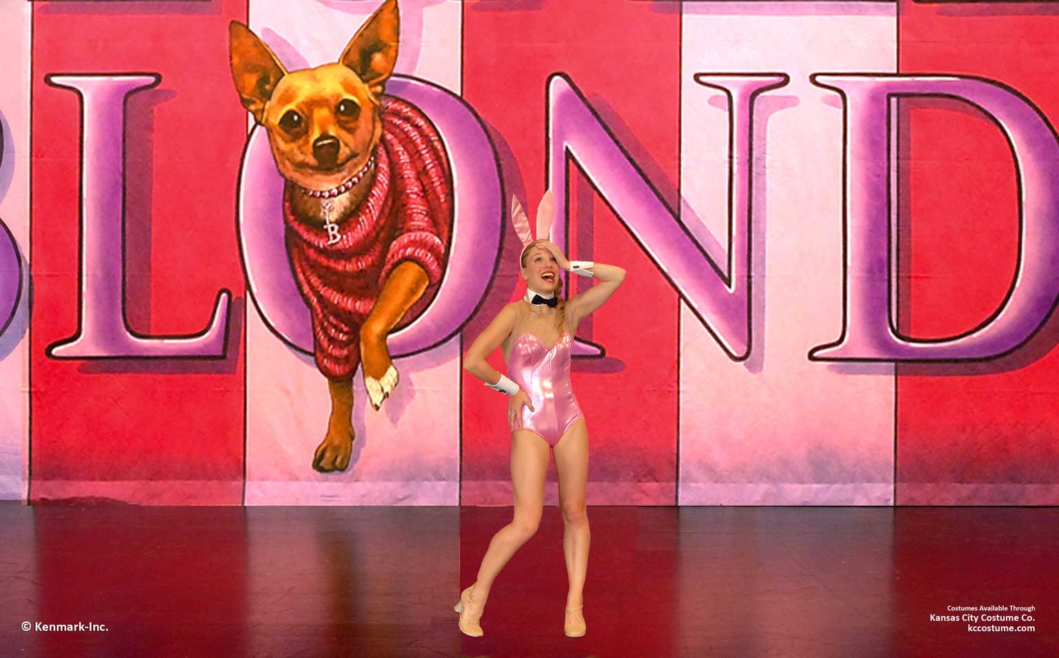 ED718 Legally Blonde Act Curtain