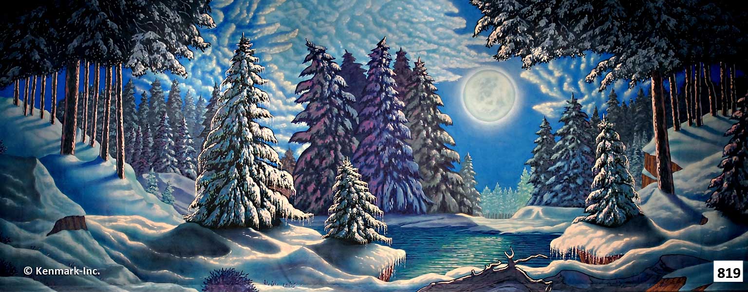 1458 Snow Forest