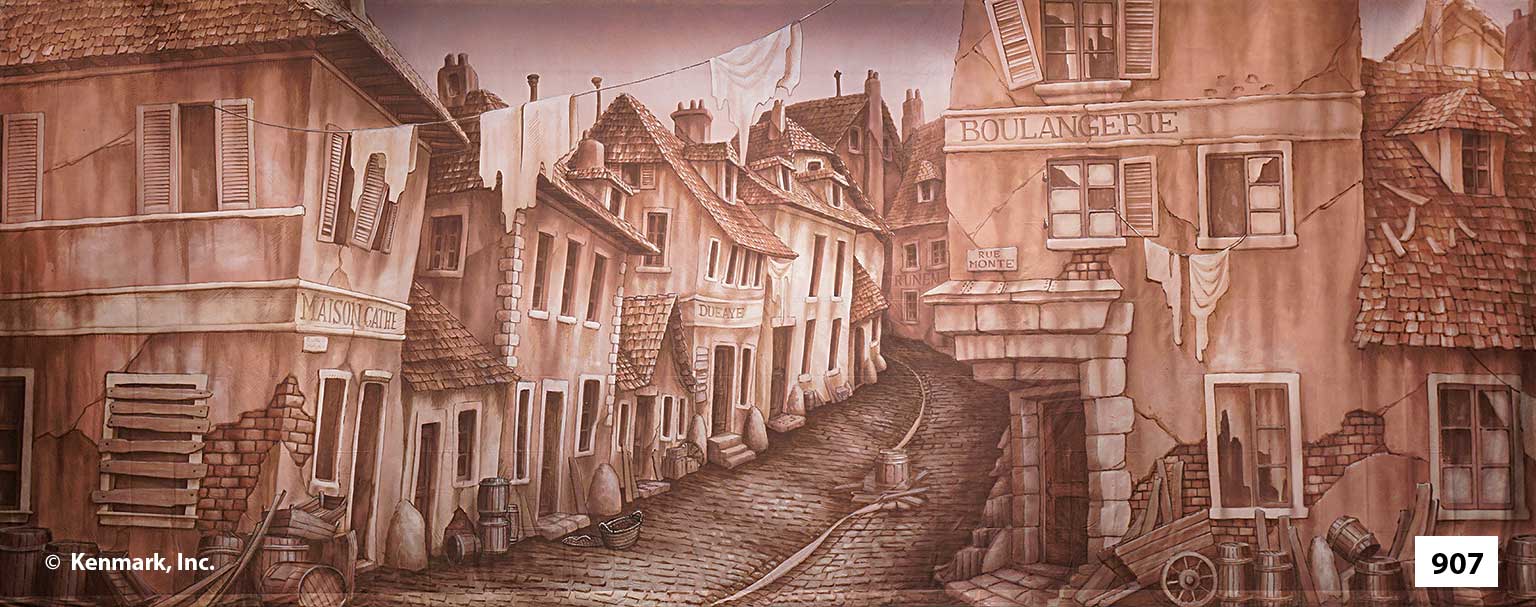 1568 Paris Street Scene