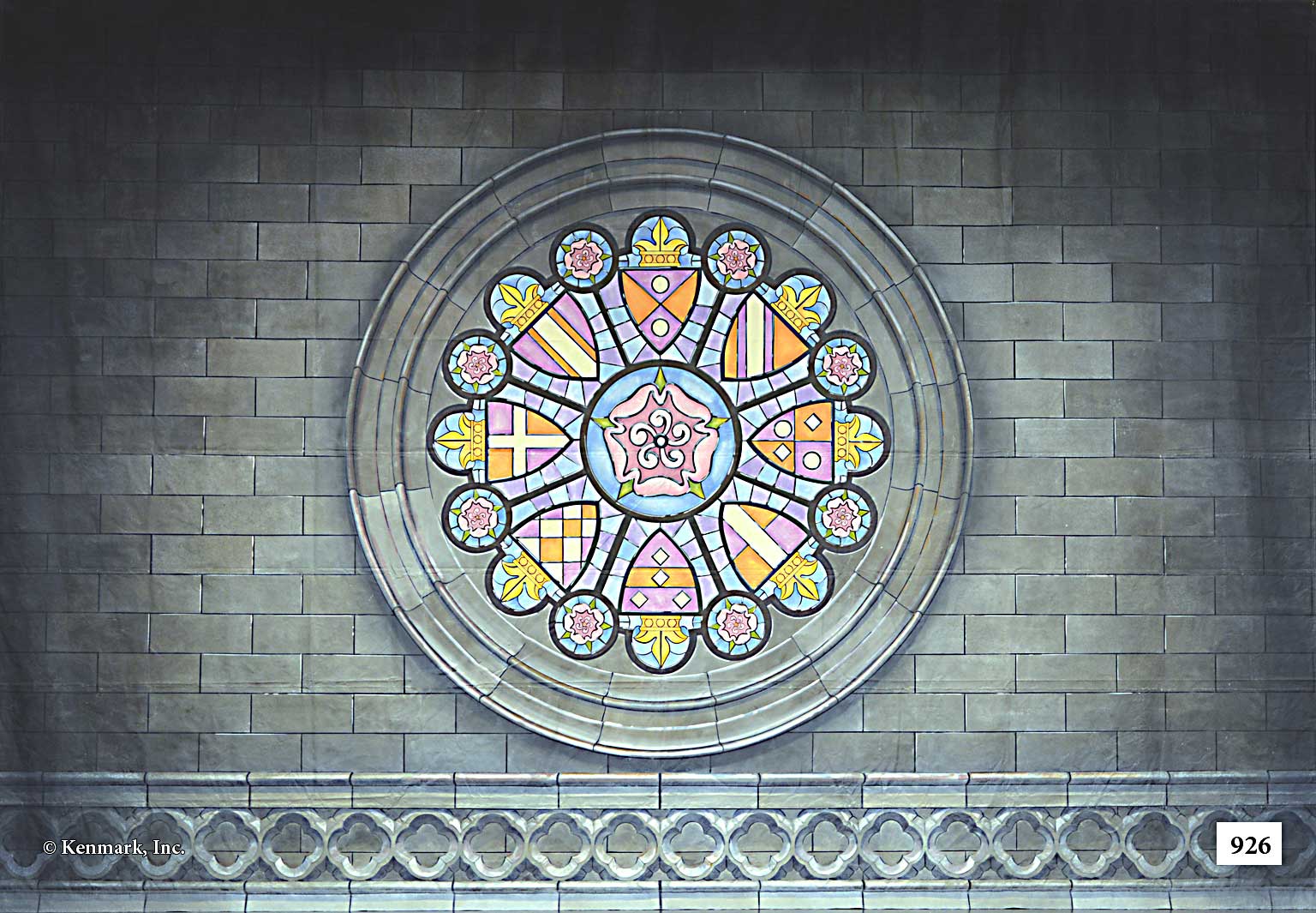 ED926 Stained Glass Window TAB