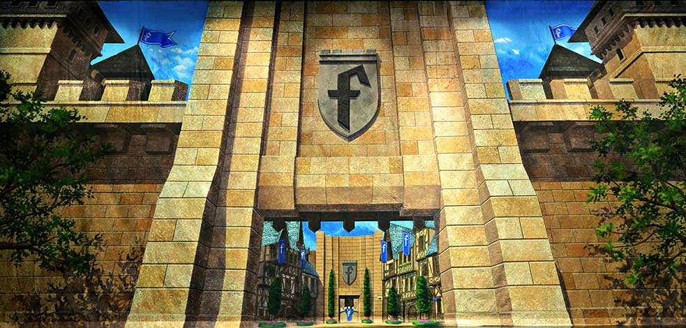 ED933 Duloc Castle Exterior